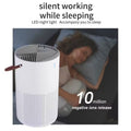 Premium White Portable 3 in 1 HEPA Air Purifier USB Powered Desktop Filter