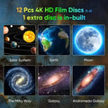 Premium USB Galaxy Star Projector with 13 Discs