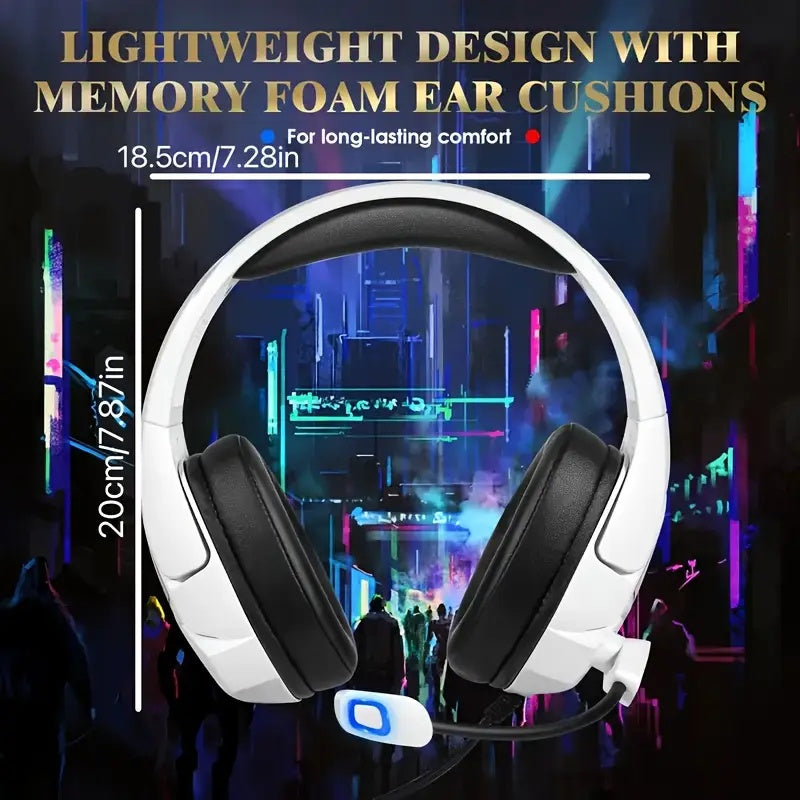 Stereo Gaming Headset for PS4 PS5 Xbox RGB 7.1 - SuperSaverAU - view 1