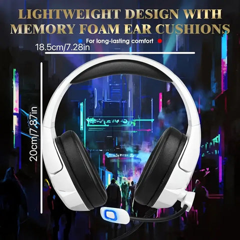 Stereo Gaming Headset for PS4 PS5 Xbox RGB 7.1 - SuperSaverAU - view 1