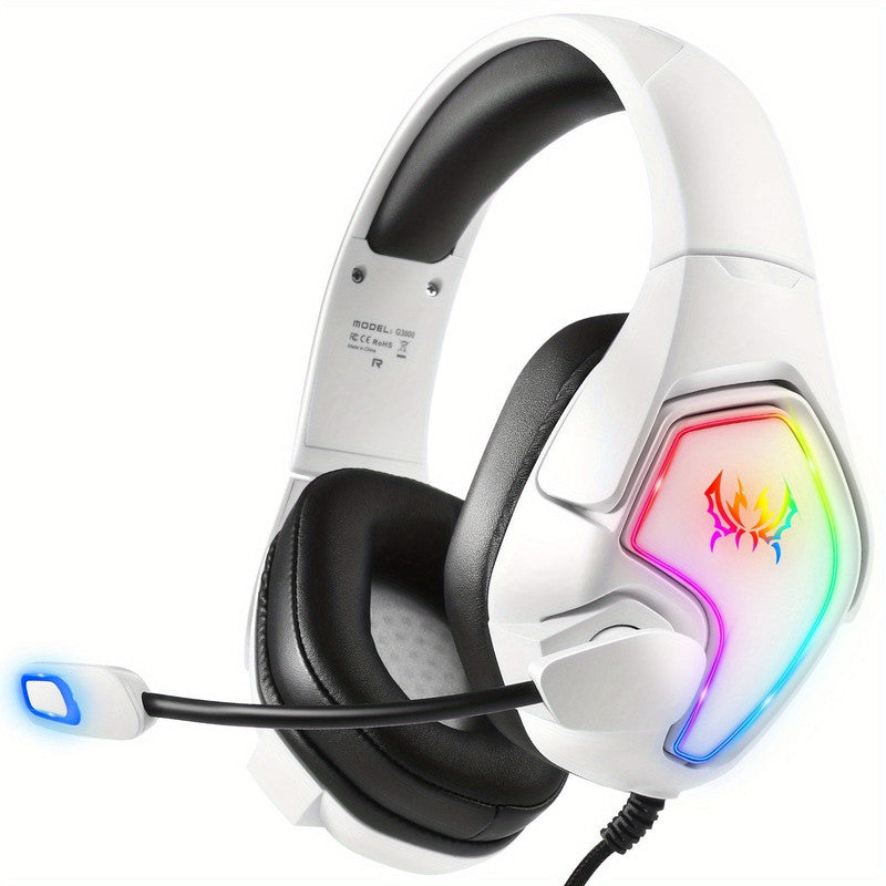 Stereo Gaming Headset for PS4 PS5 Xbox RGB 7.1 - SuperSaverAU - view 3