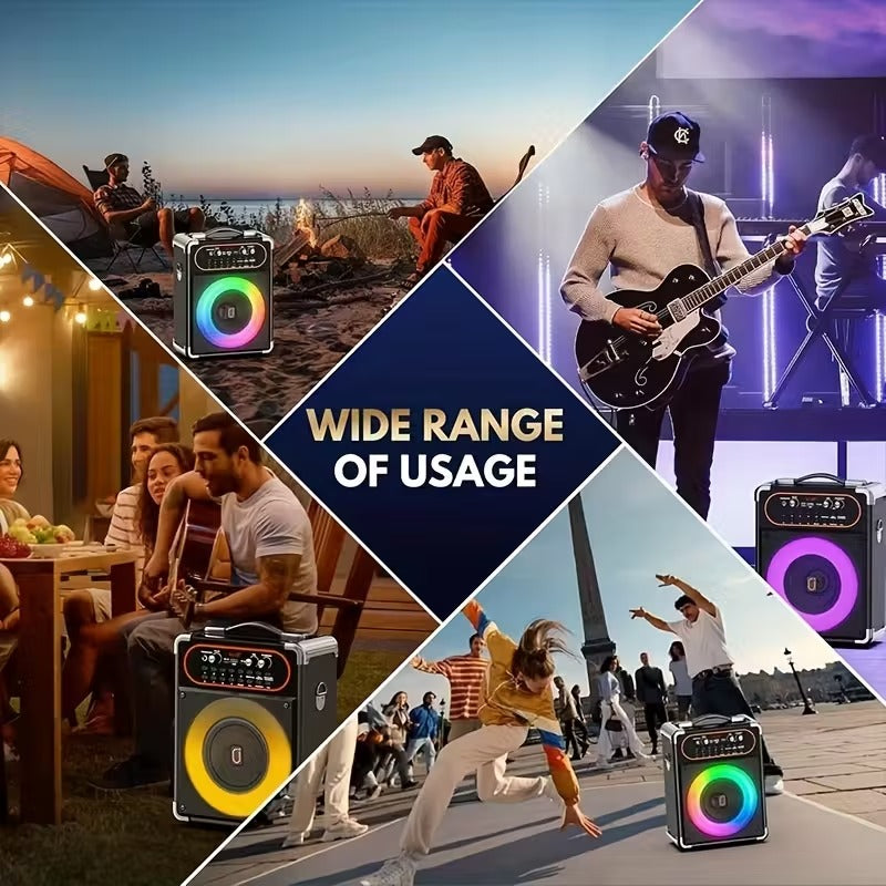 Wireless Karaoke Machine with Dual Microphones - SuperSaverAU - view 4