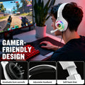 Gaming Headset with Mic, LED Light & Surround Bass - SuperSaverAU - view 3