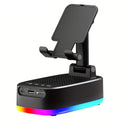 Premium Wireless Speaker with Phone Holder and 1800mAh Power Bank