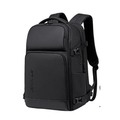 Premium Men's Laptop Backpack – Black 16 Inch, Expandable with USB Charging Port