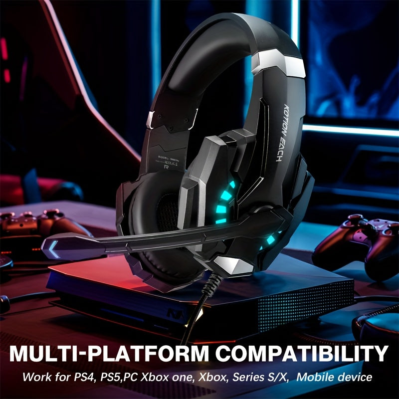 PS5 Wired Gaming Headset with 40mm Surround Sound - SuperSaverAU - view 1