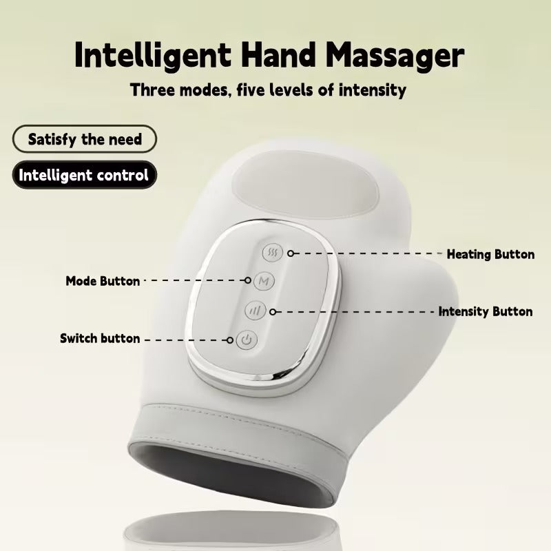 NNETM Smart Hand Massager with Heat & Multiple Modes - SuperSaverAU - view 5
