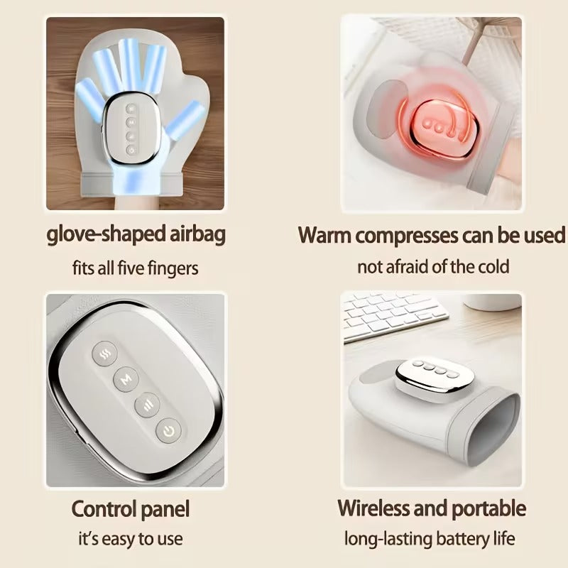 NNETM Smart Hand Massager with Heat & Multiple Modes - SuperSaverAU - view 6