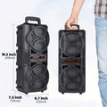 3000W Portable Wireless Speaker with Dual Subwoofers - SuperSaverAU - view 3