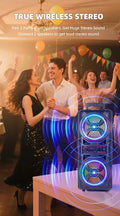 3000W Portable Wireless Speaker with Dual Subwoofers - SuperSaverAU - view 6