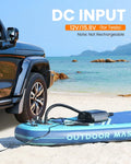 OutdoorMaster Portable Electric Paddle Board Pump, Max 20PSI, 8 Nozzles, 12V/15.8V DC - SuperSaverAU - view 6