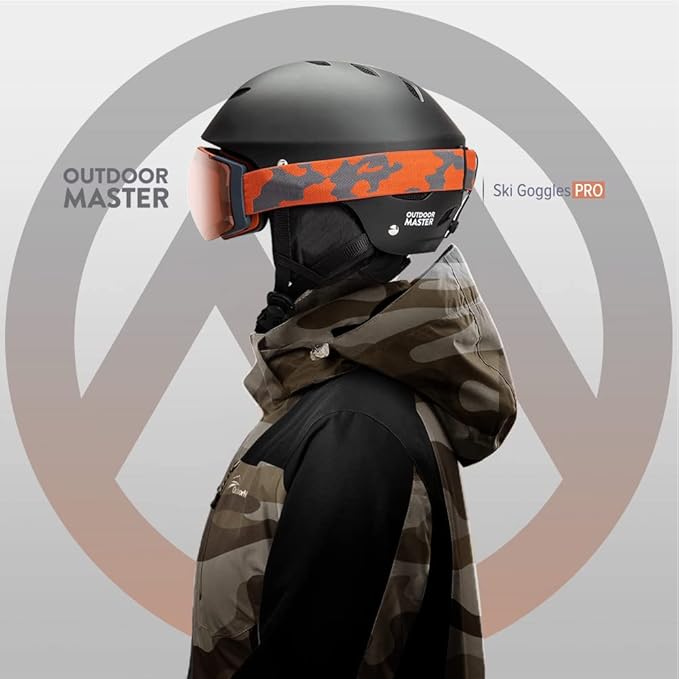 OutdoorMaster Ski Goggles PRO - Frameless, Interchangeable Lens, UV400 Protection - SuperSaverAU - view 5