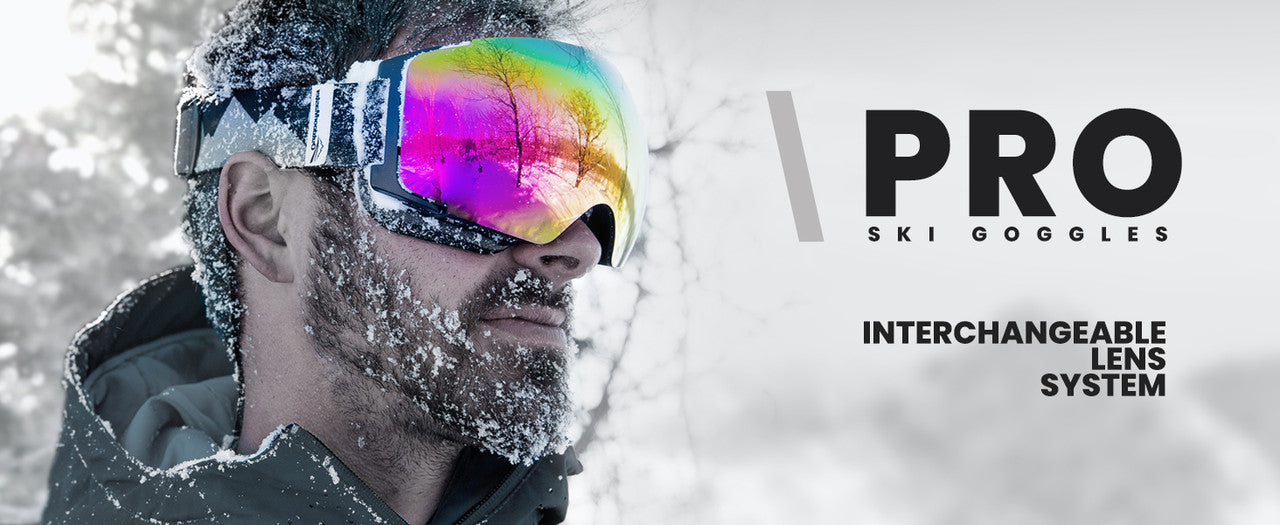 OutdoorMaster Ski Goggles PRO - Frameless, Interchangeable Lens, UV400 Protection - SuperSaverAU - view 8