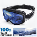 OutdoorMaster Ski Goggles OTG, Adult Size, Anti-Fog, 100% UV Protection - SuperSaverAU - view 4