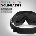 OutdoorMaster Ski Goggles - One Size, Anti-Fog, UV Protection, Unisex - SuperSaverAU - view 3