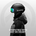 OutdoorMaster OTG Ski Goggles - One Size, Anti-Fog, UV Protection, Unisex - SuperSaverAU - view 4