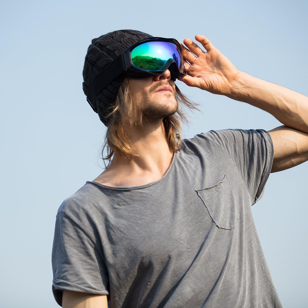 OutdoorMaster OTG Ski Goggles - One Size, Anti-Fog, UV Protection, Unisex - SuperSaverAU - view 7