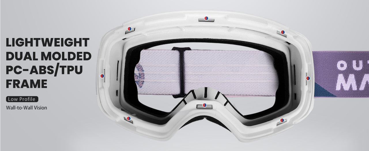 OutdoorMaster Ski Goggles PRO - Frameless, Interchangeable Lens, UV400 Protection - SuperSaverAU - view 14
