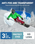 OutdoorMaster Ski Goggles OTG, Adult Size, Anti-Fog, 100% UV Protection - SuperSaverAU - view 5
