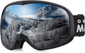 OutdoorMaster Owl Ski Goggles OTG, Anti-Fog, 100% UV Protection, Snowboard Goggles for Men Women Youth - SuperSaverAU - view 1