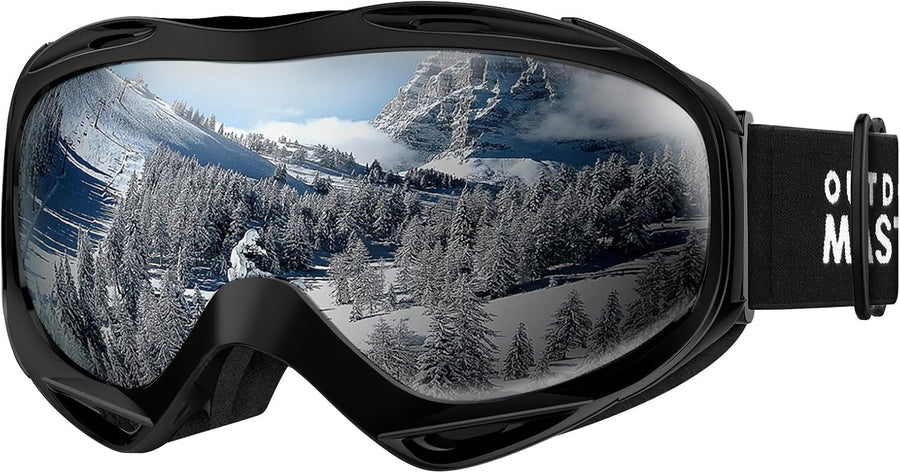 OutdoorMaster Ski Goggles - Over Glasses, 100% UV Protection, One Size, Anti-Fog - SuperSaverAU - view 1