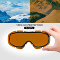 OutdoorMaster Ski Goggles - 100% UV Protection, Anti-Fog, One Size, Unisex - SuperSaverAU - view 4