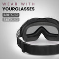 OutdoorMaster Ski Goggles - Modern, One Size, Anti-Fog, UV Protection, Unisex - SuperSaverAU - view 3