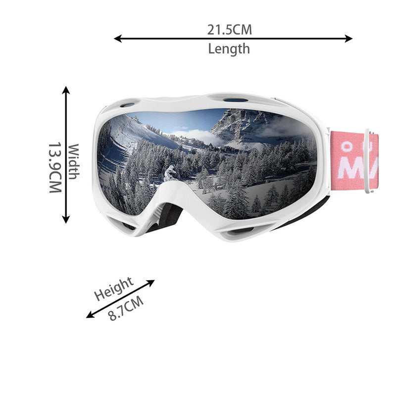 OutdoorMaster Ski Goggles - UV Protection, Anti-Fog, One Size, Unisex - SuperSaverAU - view 2
