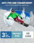 OutdoorMaster Ski Goggles, Adult, OTG, Anti-Fog, 100% UV Protection, Adjustable - SuperSaverAU - view 3