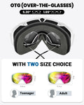OutdoorMaster Ski Goggles, Adult, OTG, Anti-Fog, 100% UV Protection, Adjustable - SuperSaverAU - view 4