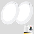 Premium Magnetic Wireless Ceiling Lights – 2 Pack, Rechargeable Motion Sensor with Remote