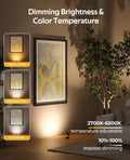 Premium Rechargeable Indoor Spotlights – 2 Pack, Remote Control & Adjustable Angle