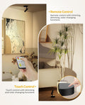 Premium Rechargeable Indoor Spotlights – 2 Pack, Remote Control & Adjustable Angle