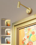 Premium Rechargeable Picture Light – Gold, Remote & Touch Control, 10–15 Hour Runtime