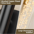Premium Battery Operated Wall Sconces – Black 23.62 Inch 2 Pack, Remote & 360° Rotation