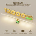 Premium Battery Operated Wall Sconces – Gold 31.49 Inch 2 Pack, Remote & Touch Control