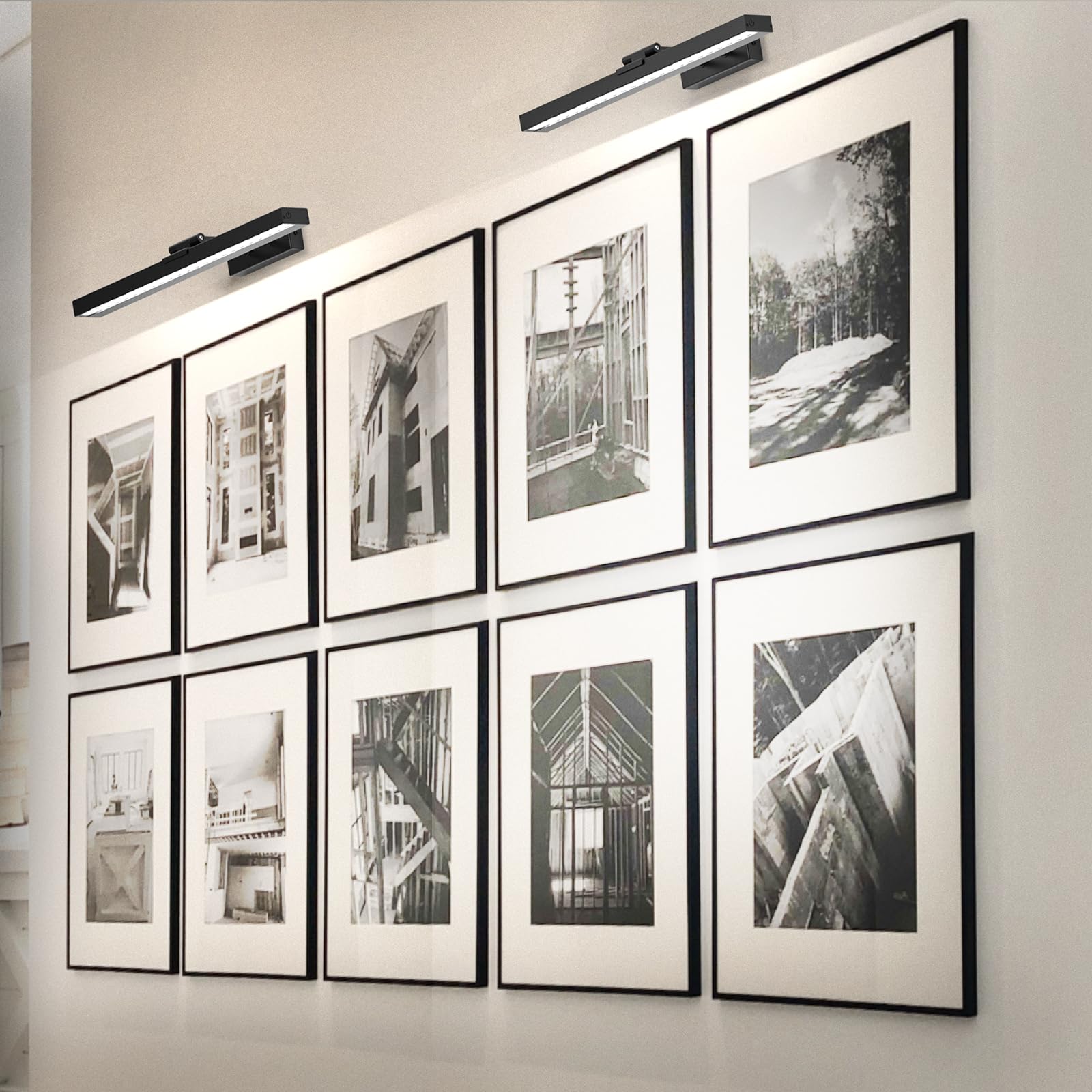 Battery Operated Picture Light, 16in Wireless Art Light, Dimmable, Remote Control - SuperSaverAU - view 7