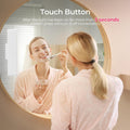 Premium Wireless Vanity Lights – 2 Pack, 4000mAh USB-C Rechargeable with CRI >90