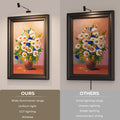 Rechargeable Adjustable Wall Sconce, 4000mAh Battery, Dimmable LED Art Light, 20-35cm - SuperSaverAU - view 2
