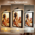 V1171 Battery Operated Picture Light 16in, Remote Control, Dimmable, Magnetic Design - SuperSaverAU - view 2