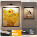 V1171 Battery Operated Picture Light 16in, Remote Control, Dimmable, Magnetic Design - SuperSaverAU - view 5