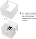 V1171 LED Wall Light 12W, Adjustable Angle, IP65 Waterproof, Modern Aluminum Sconce - SuperSaverAU - view 6