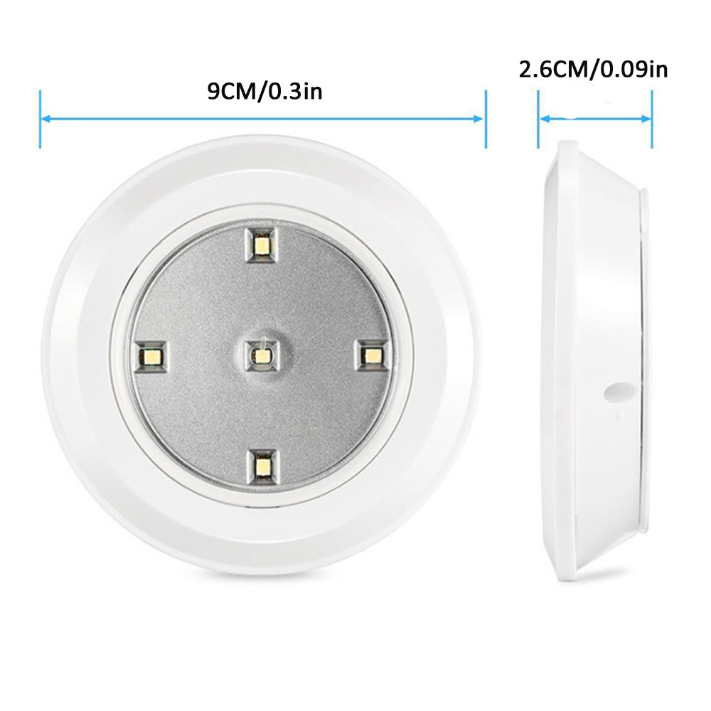LED Light Set with Remote - Cool White, Battery-Powered, Infrared Sensor, 3 Pack - SuperSaverAU - view 5