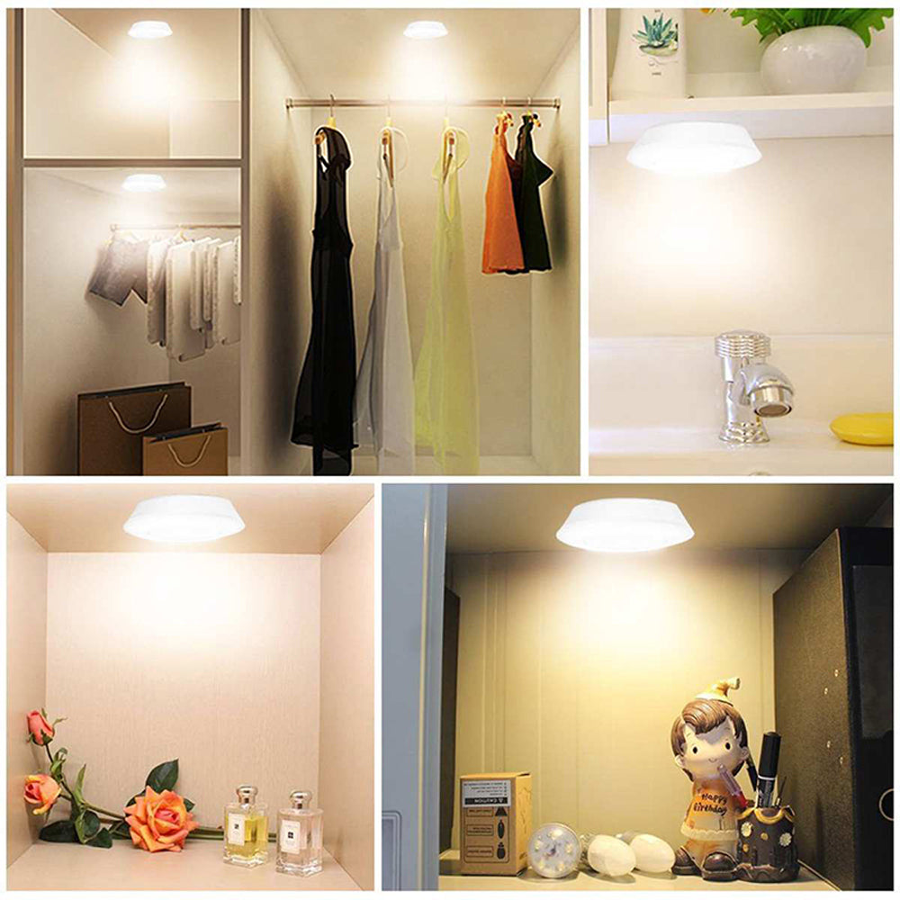 LED Light Set with Remote - Cool White, Battery-Powered, Infrared Sensor, 3 Pack - SuperSaverAU - view 9