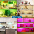 RGB Under Cabinet Puck Lights Kit, Color Changing LED, Aluminum, 2 PCS - SuperSaverAU - view 5