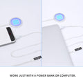RGB Under Cabinet Puck Lights Kit, Color Changing LED, Aluminum, 2 PCS - SuperSaverAU - view 6