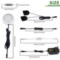 Energy Efficient Dimmable Under Counter Kitchen Lights, 12W, 6 Lights, Daylight White - SuperSaverAU - view 3