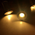 12V Under Cabinet LED Puck Lights - 9 Pack Recessed Mini Downlights with Connectors - SuperSaverAU - view 4
