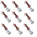 12V Under Cabinet LED Puck Lights, 9 Pack Recessed Mini Downlights with Connectors - SuperSaverAU - view 1