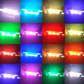 Premium RGB LED Glass Shelf Light Kit – 4 Lights with RF Remote & Clip-On Design